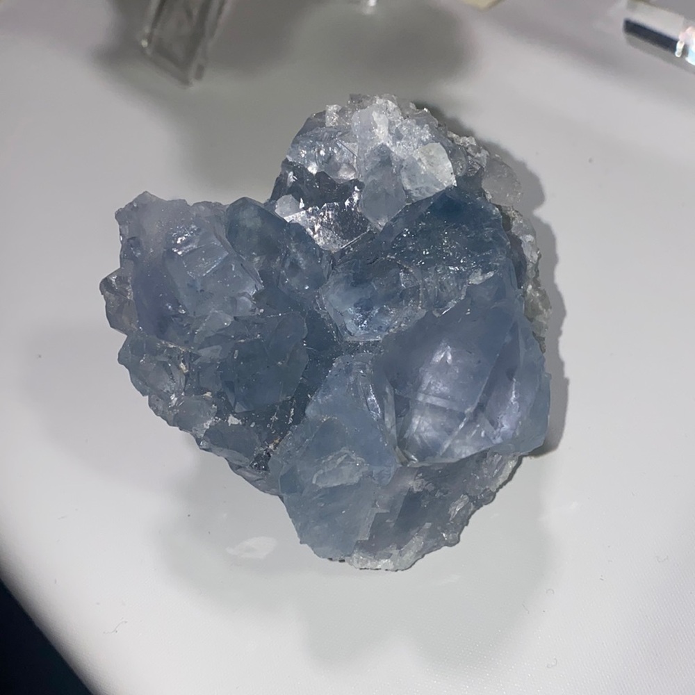 Celestite crystal specimen  - Gemmy Celestite